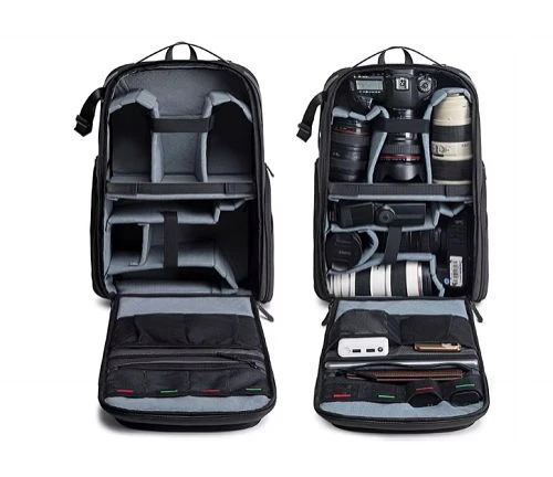 productcate-1-1 camera backpack with padded camera compartment
